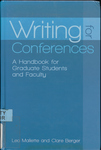 Writing for Conferences: A Handbook for Graduate Students and Faculty