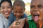 Julie Jang: Capturing of the Two Frogs (Dominican Republic) by Andrew Simmerman